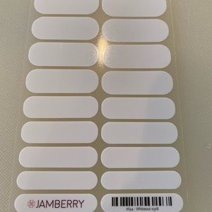 “Whiteout” (full set) Jamberry Wraps